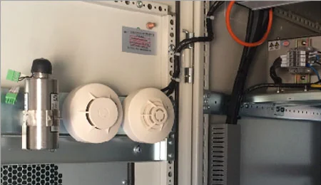 Wind Turbine Nacelle Intelligent Fire Protection Deployment